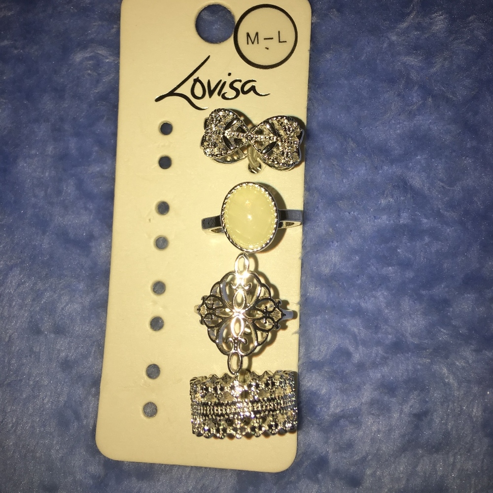 women's silver rings